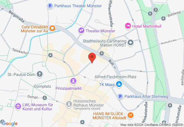 Alter Fischmarkt 21, 48143 Münster, Hinnah